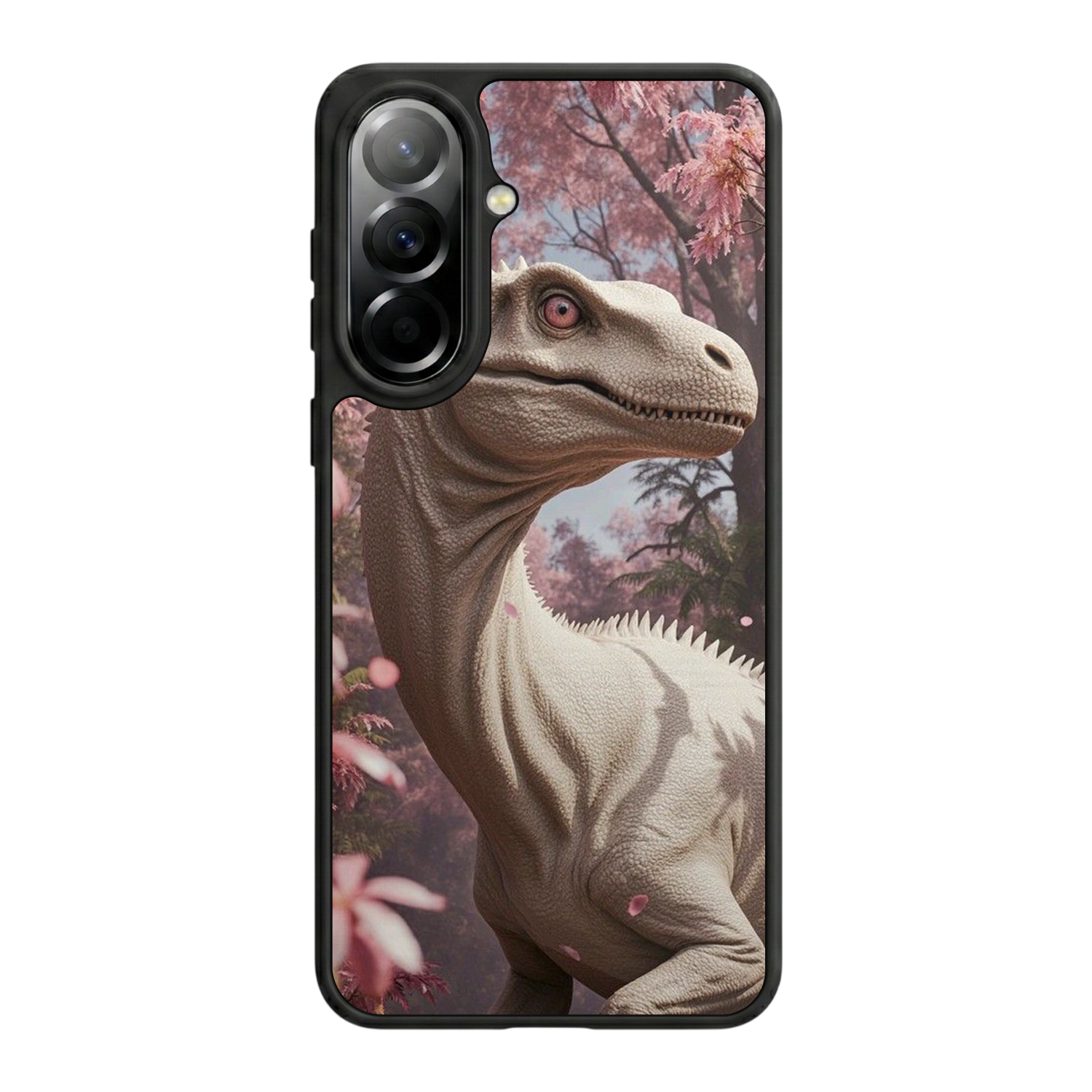 Samsung Galaxy A37 Uyumlu Dinazor Tasarımlı Glossy Premium Kılıf