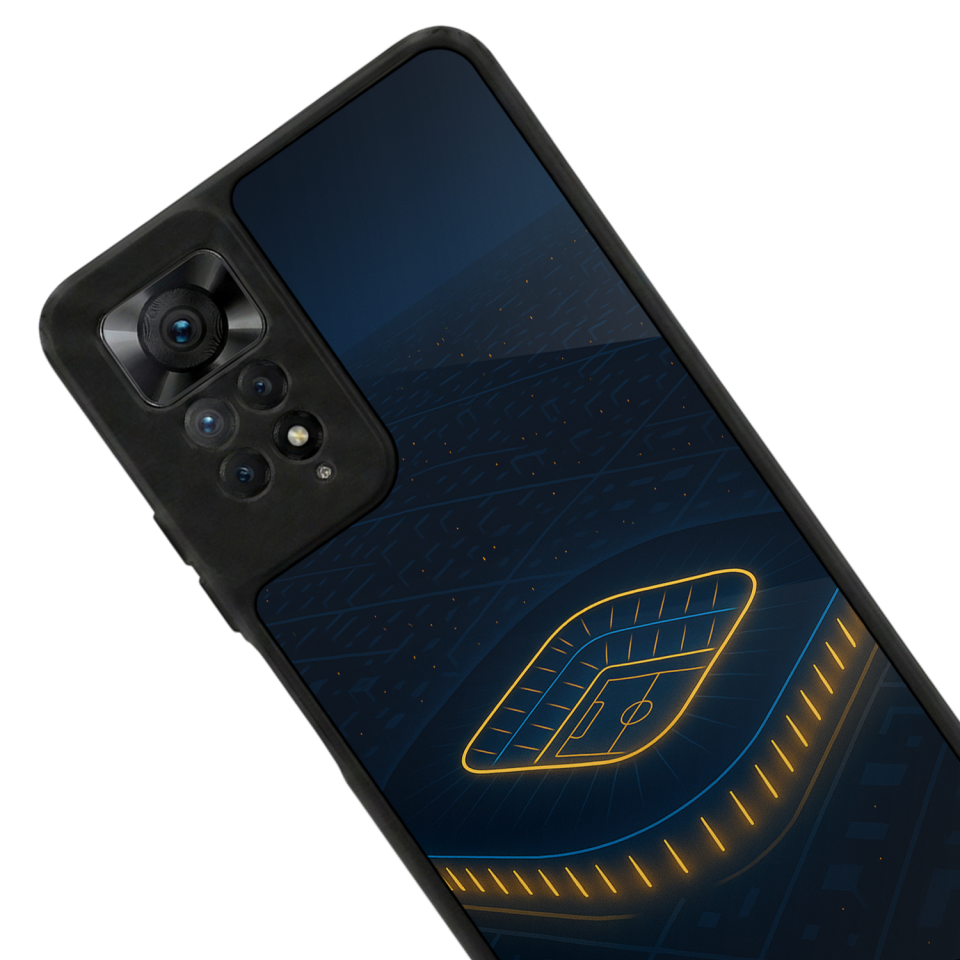 Xiaomi Redmi Note 12 Pro Uyumlu Fenerbahce Tasarımlı Glossy Premium Kılıf