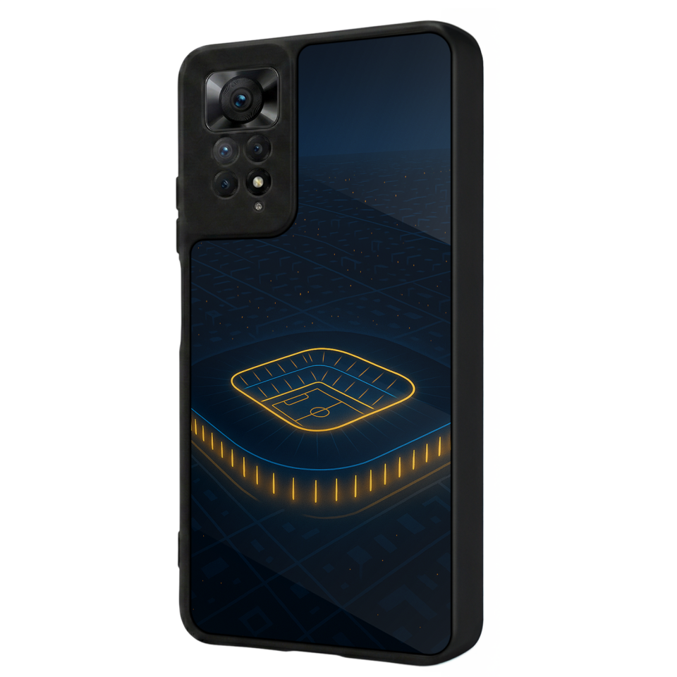 Xiaomi Redmi Note 12 Pro Uyumlu Fenerbahce Tasarımlı Glossy Premium Kılıf