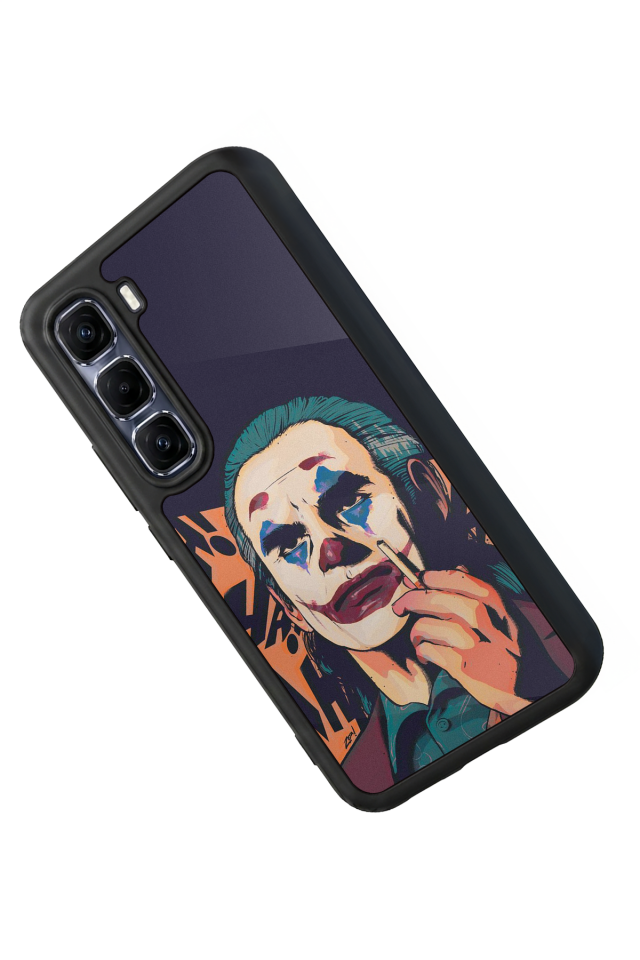 Infinix Hot 60 Pro Plus Uyumlu Joker Tasarımlı Glossy Premium Kılıf