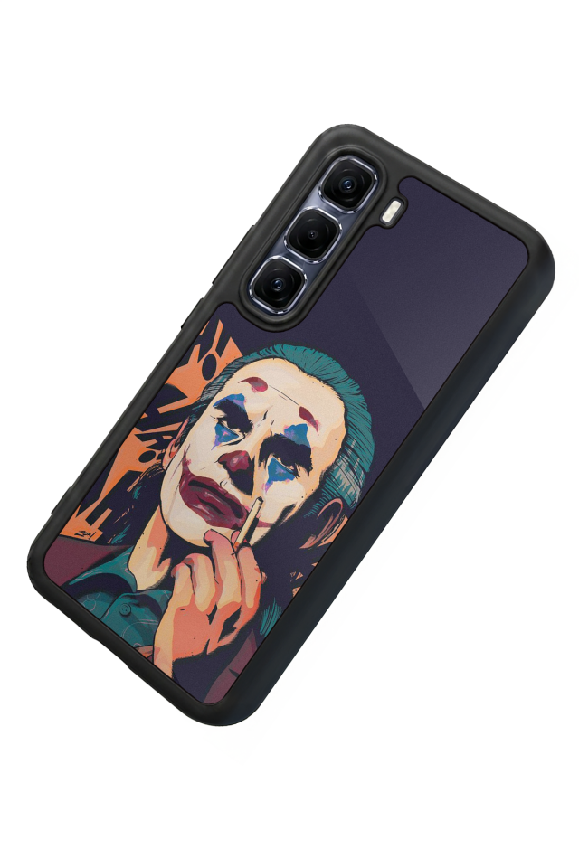 Infinix Hot 60 Pro Plus Uyumlu Joker Tasarımlı Glossy Premium Kılıf