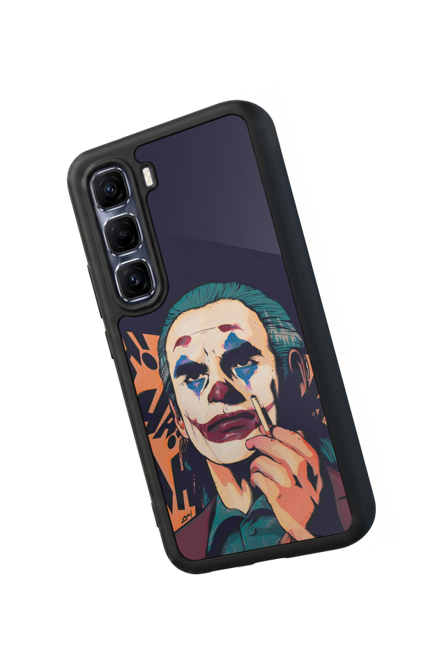 Infinix Hot 60 Pro Plus Uyumlu Joker Tasarımlı Glossy Premium Kılıf
