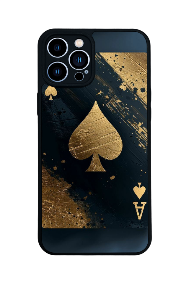 iPhone 13 Pro Max Uyumlu Kart Tasarımlı Glossy Premium Kılıf