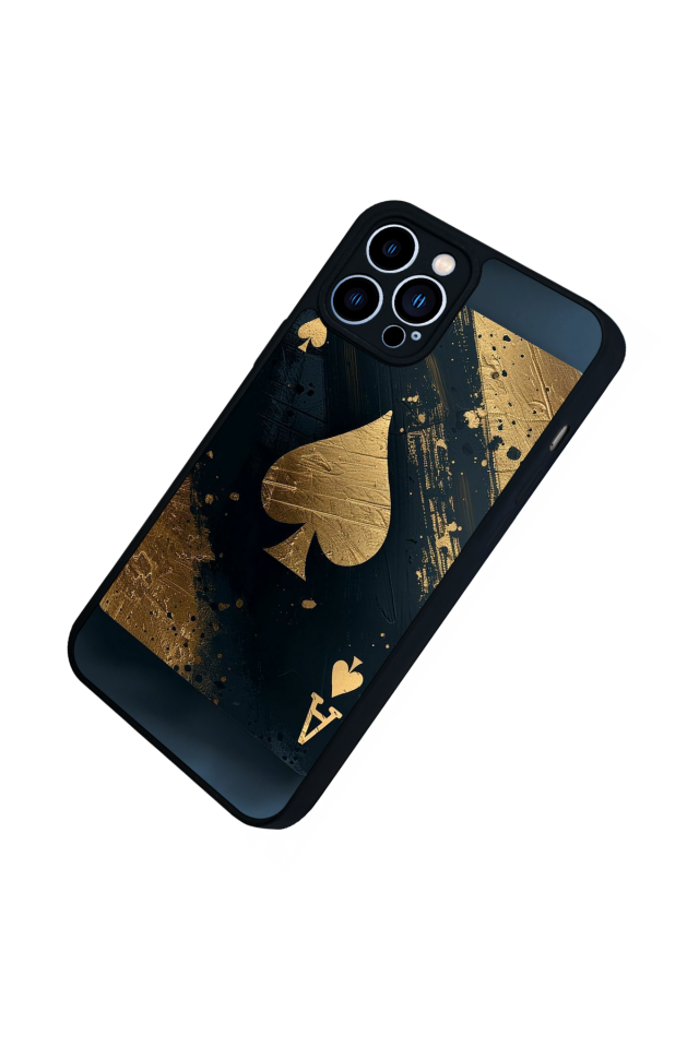 iPhone 13 Pro Max Uyumlu Kart Tasarımlı Glossy Premium Kılıf