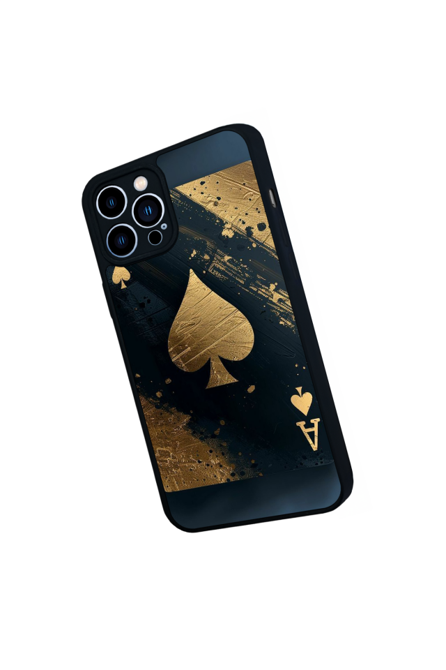 iPhone 13 Pro Max Uyumlu Kart Tasarımlı Glossy Premium Kılıf