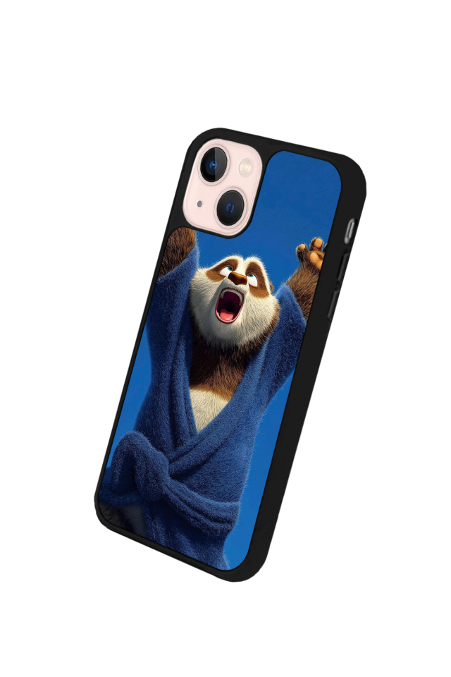 iPhone 15 Plus Uyumlu Kung Fu Panda Tasarımlı Glossy Premium Kılıf