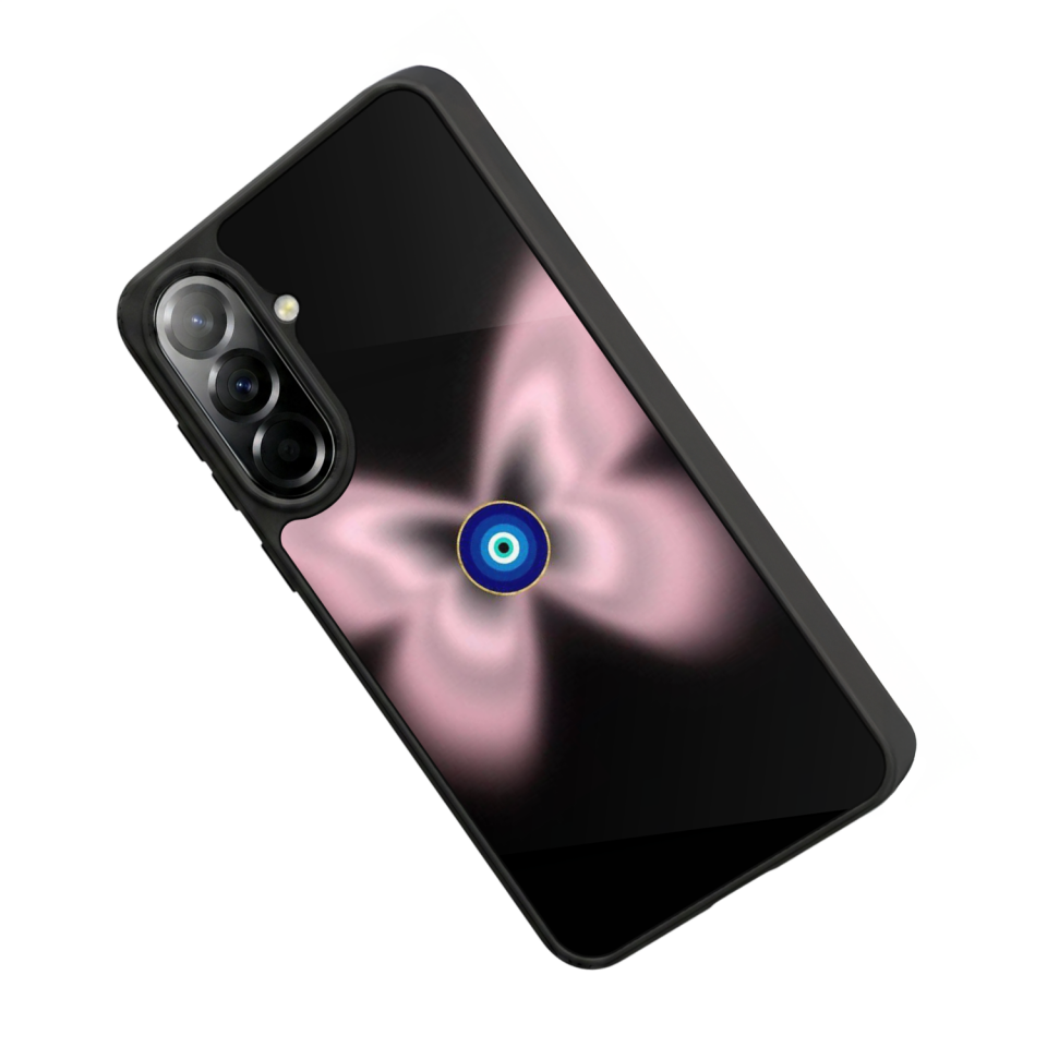 Samsung Galaxy A57 Uyumlu Nazar Tasarımlı Glossy Premium Kılıf