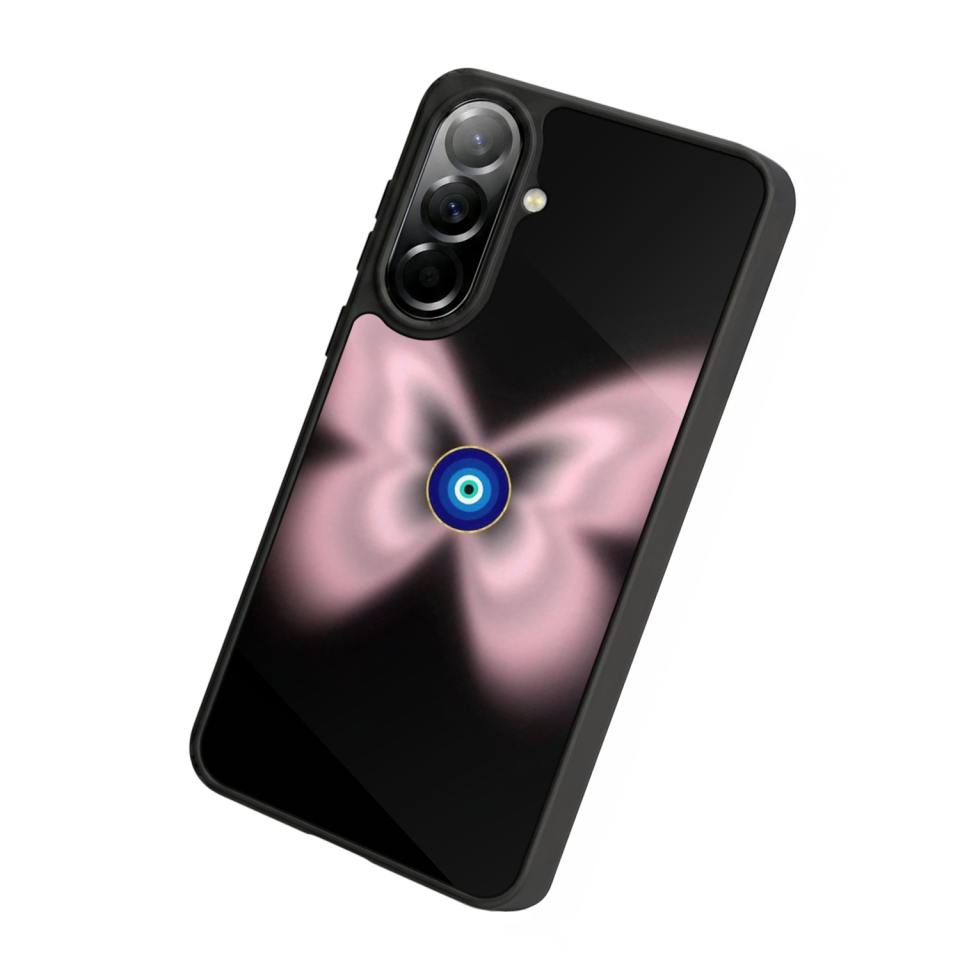 Samsung Galaxy A57 Uyumlu Nazar Tasarımlı Glossy Premium Kılıf