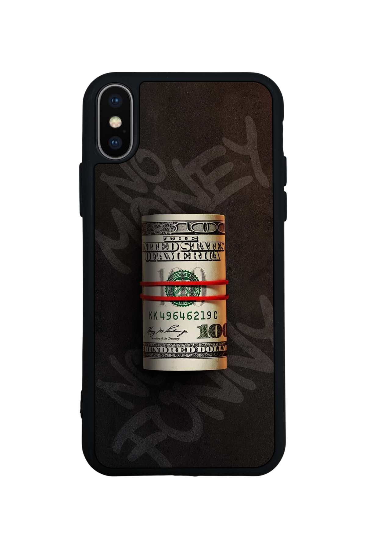 iPhone XS Max Uyumlu Para Tasarımlı Glossy Premium Kılıf