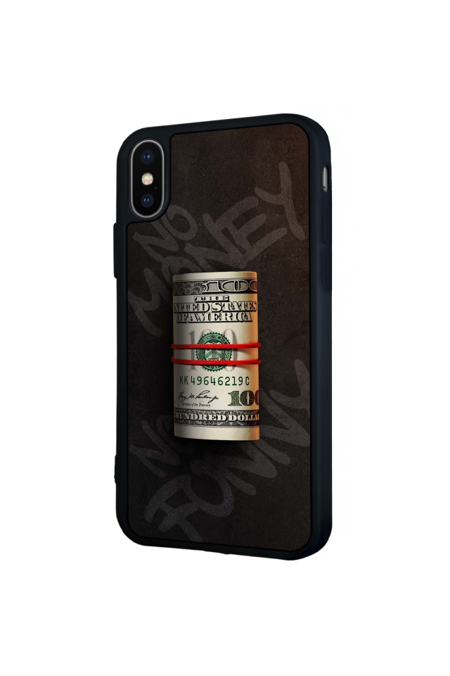 iPhone XS Max Uyumlu Para Tasarımlı Glossy Premium Kılıf