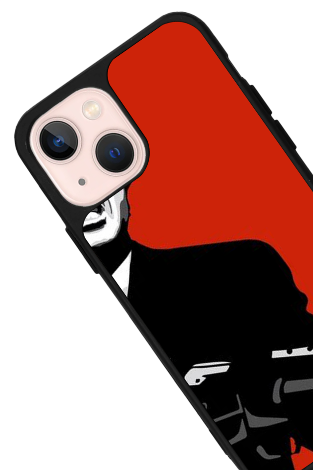 iPhone 13/14 Uyumlu Scarface Tasarımlı Glossy Premium Kılıf