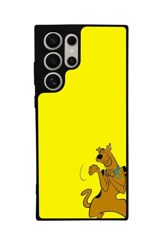 Samsung Galaxy S22 Ultra Uyumlu Scooby Doo Tasarımlı Glossy Premium Kılıf