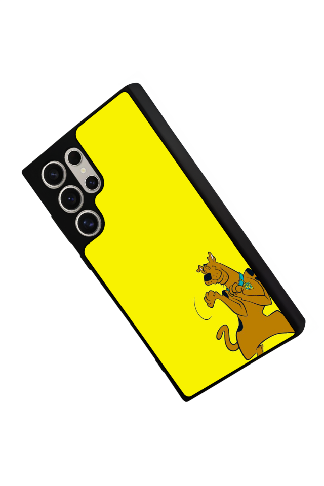 Samsung Galaxy S22 Ultra Uyumlu Scooby Doo Tasarımlı Glossy Premium Kılıf