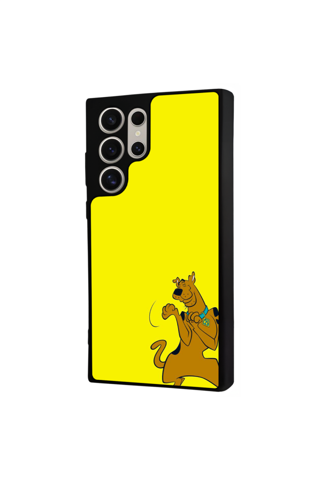 Samsung Galaxy S22 Ultra Uyumlu Scooby Doo Tasarımlı Glossy Premium Kılıf