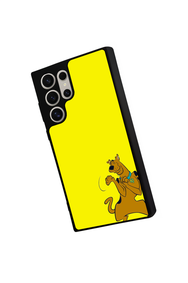 Samsung Galaxy S22 Ultra Uyumlu Scooby Doo Tasarımlı Glossy Premium Kılıf