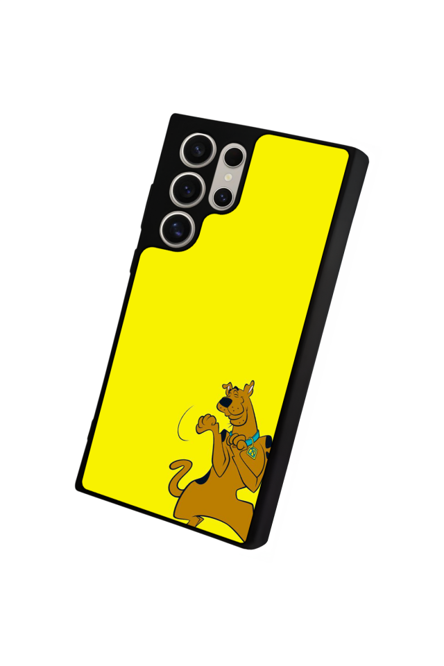 Samsung Galaxy S22 Ultra Uyumlu Scooby Doo Tasarımlı Glossy Premium Kılıf