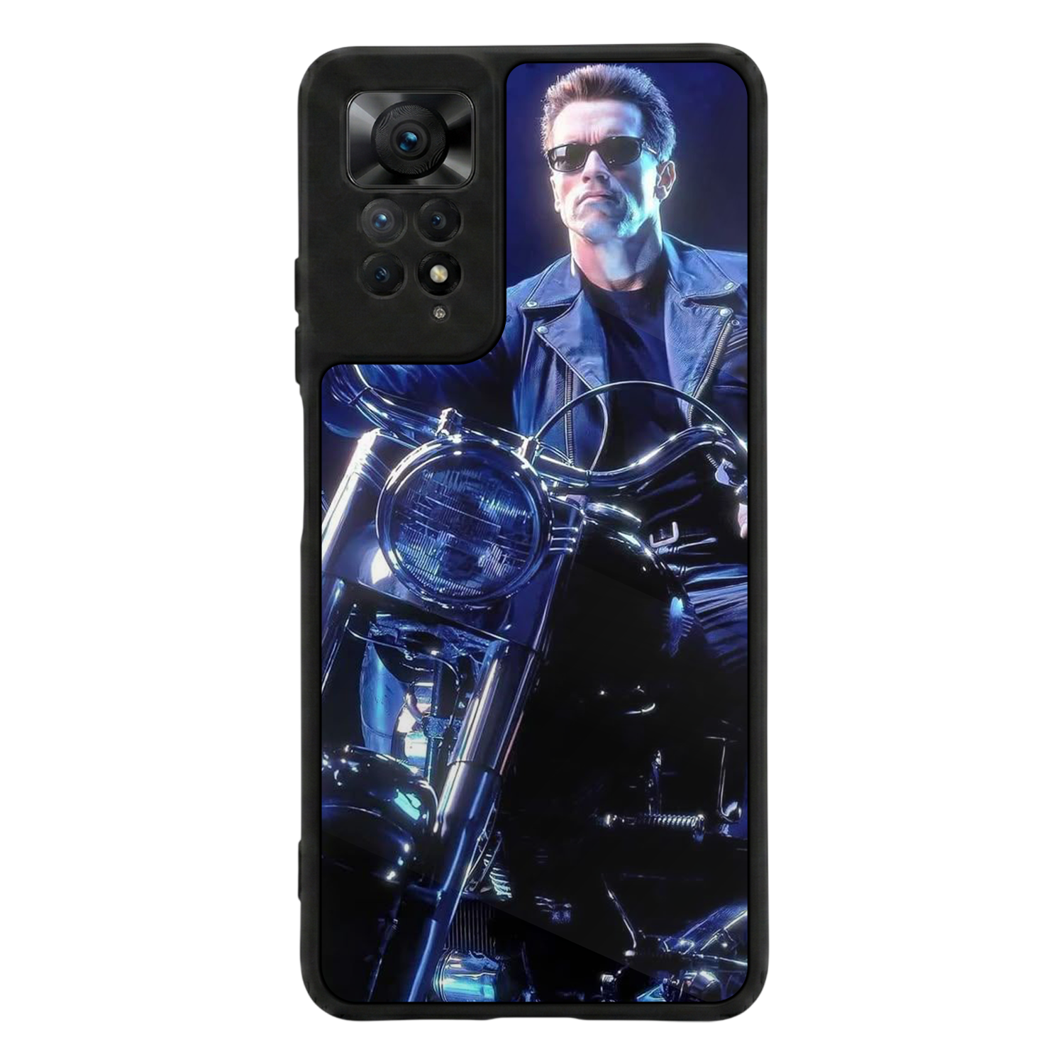 Xiaomi Redmi Note 12 Pro Uyumlu Terminator Tasarımlı Glossy Premium Kılıf