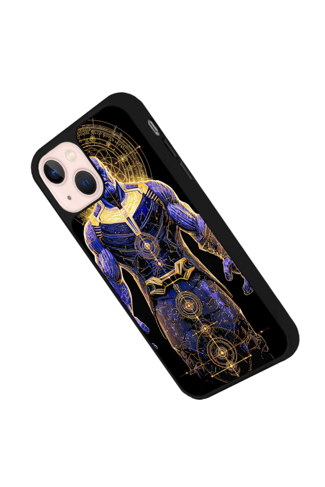iPhone 13 Mini Uyumlu Thanos Tasarımlı Glossy Premium Kılıf