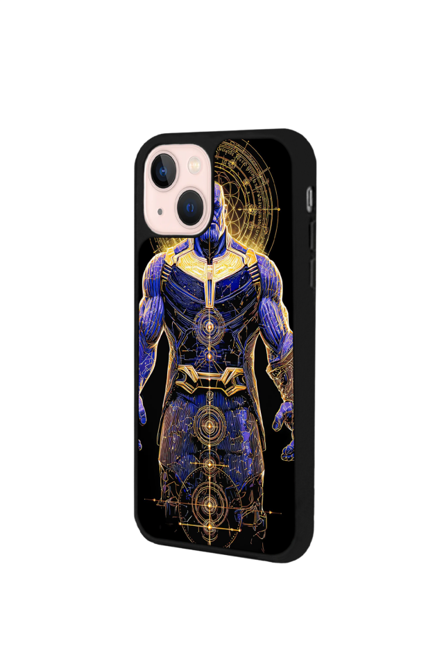 iPhone 13 Mini Uyumlu Thanos Tasarımlı Glossy Premium Kılıf