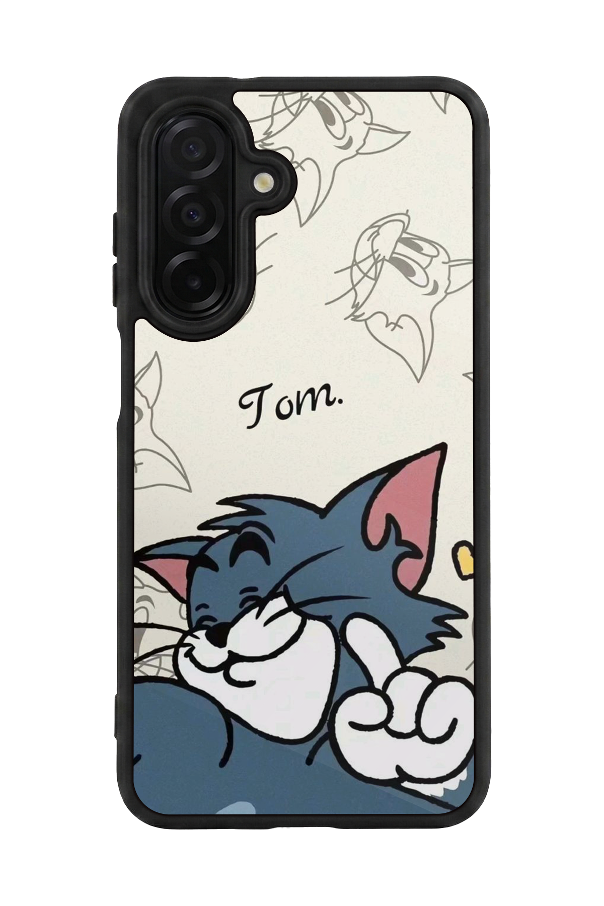 Samsung Galaxy A56 Uyumlu Tom And Jerry Tasarımlı Glossy Premium Kılıf