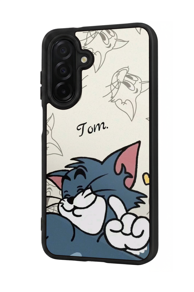 Samsung Galaxy A56 Uyumlu Tom And Jerry Tasarımlı Glossy Premium Kılıf