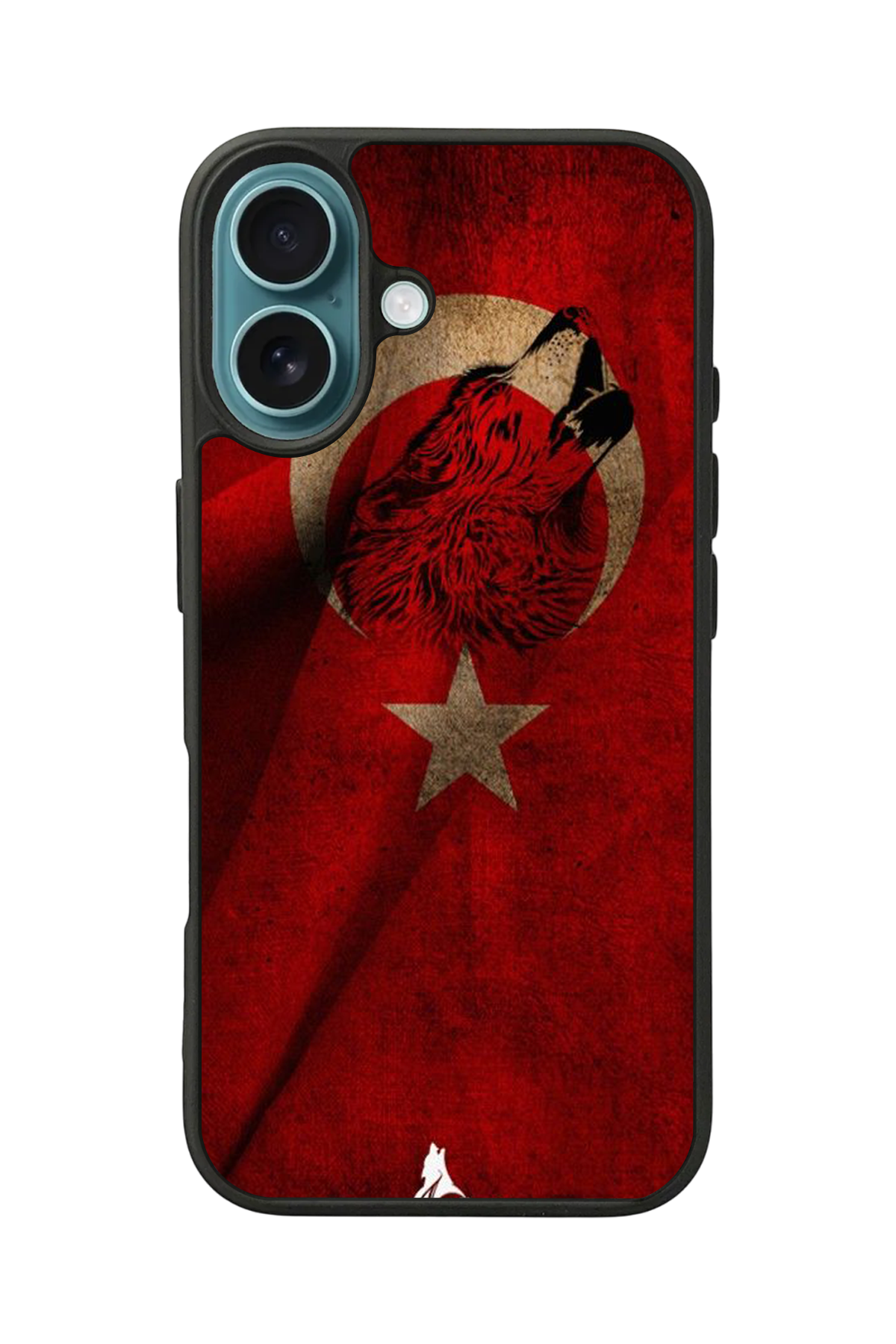 iPhone 16 Plus Uyumlu Türk Bayragi Tasarımlı Glossy Premium Kılıf
