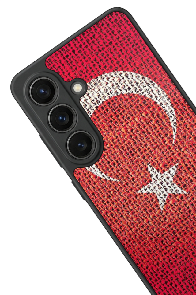 Samsung Galaxy S26 Uyumlu Türk Bayragi Tasarımlı Glossy Premium Kılıf