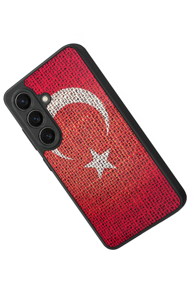 Samsung Galaxy S26 Uyumlu Türk Bayragi Tasarımlı Glossy Premium Kılıf