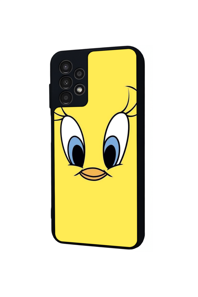 Samsung Galaxy A23 Uyumlu Tweety Tasarımlı Glossy Premium Kılıf