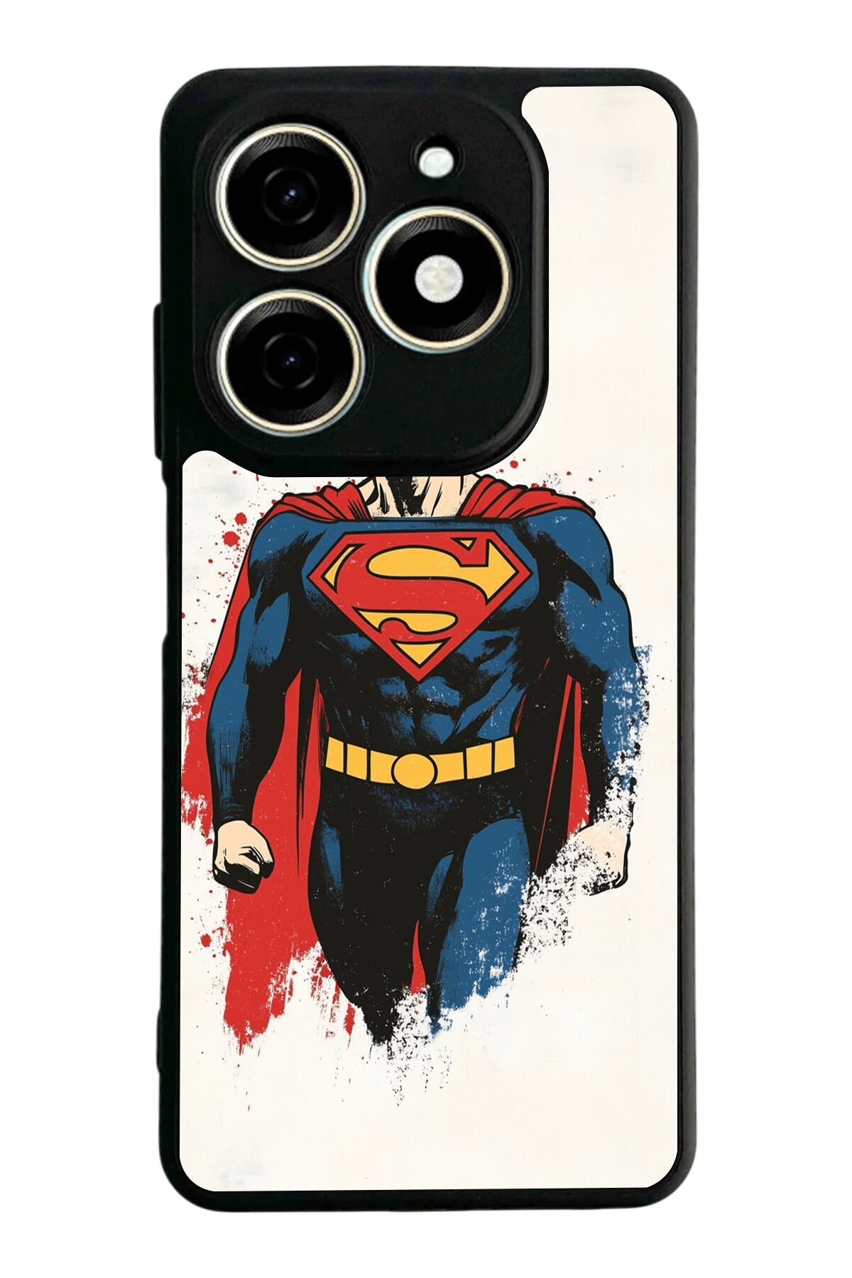 Infınıx Smart 8 Pro Uyumlu Superman Tasarımlı Glossy Premium Kılıf