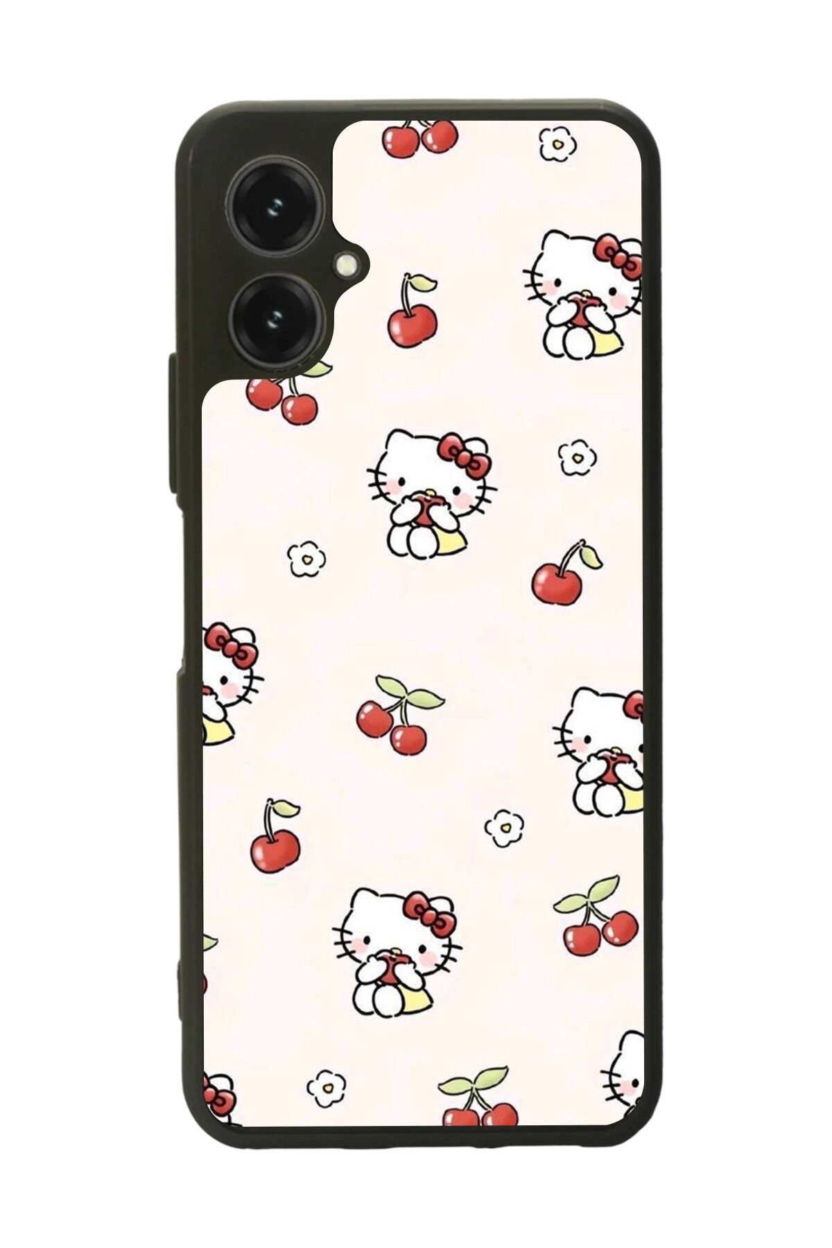 Omix X5 Uyumlu HelloKitty Tasarımlı Glossy Premium Kılıf