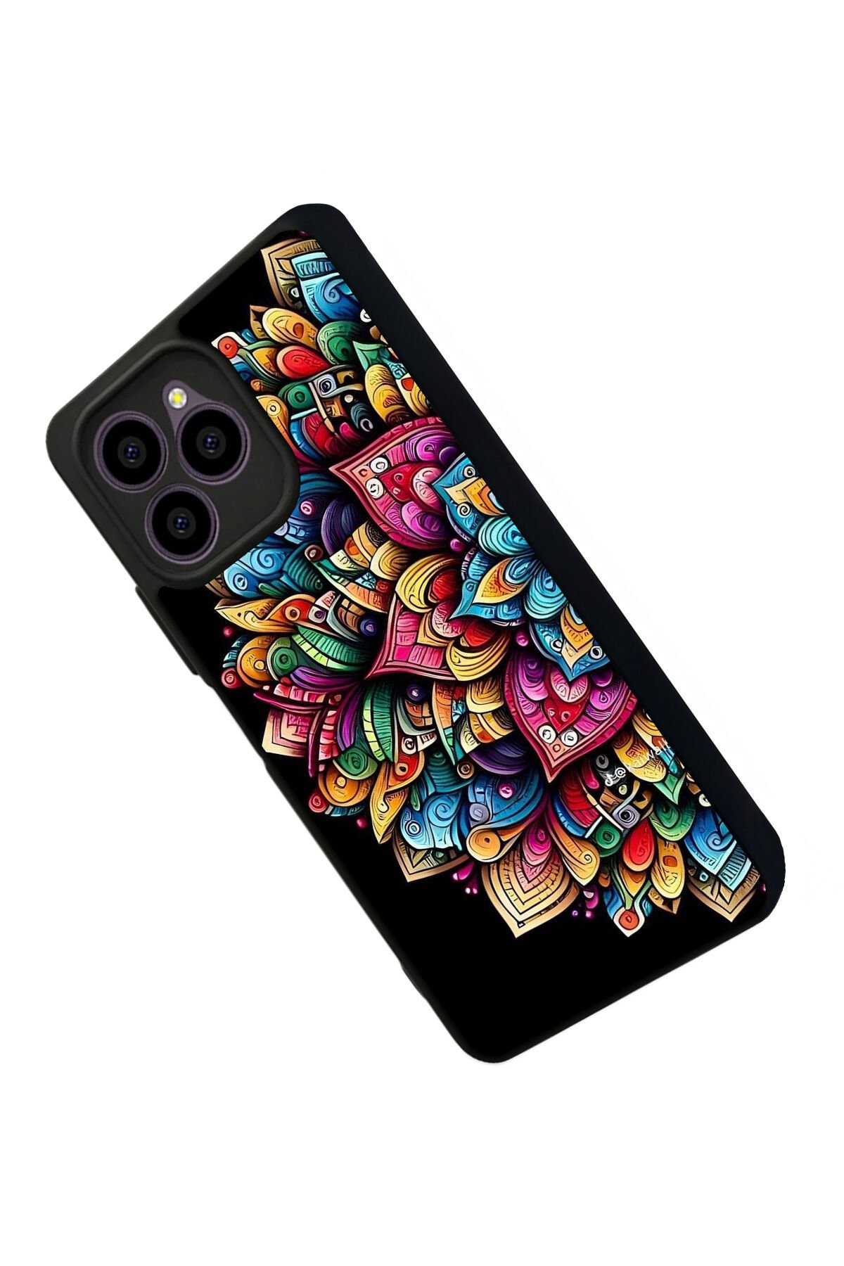 Omix X6 Uyumlu Mandala Tasarımlı Glossy Premium Kılıf