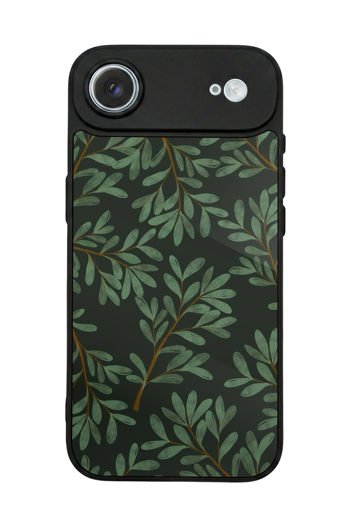 iPhone 17 Air Uyumlu Botanik Tasarımlı Glossy Premium Kılıf