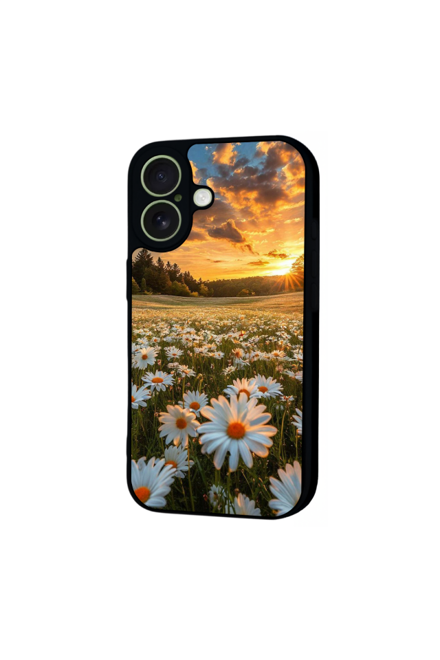 iPhone 17 Uyumlu Cicek Tasarımlı Glossy Premium Kılıf