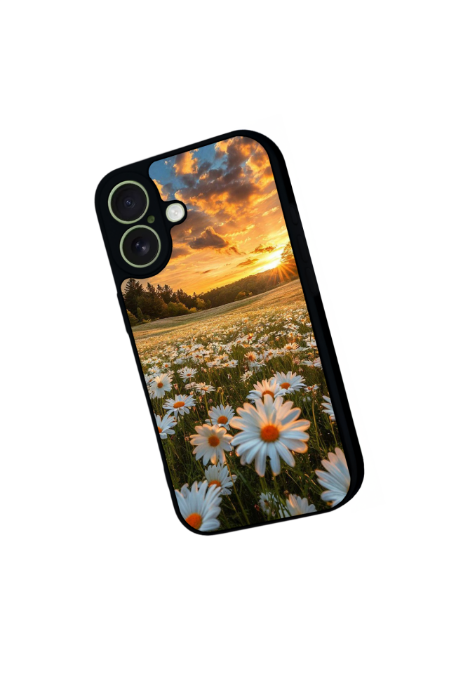 iPhone 17 Uyumlu Cicek Tasarımlı Glossy Premium Kılıf