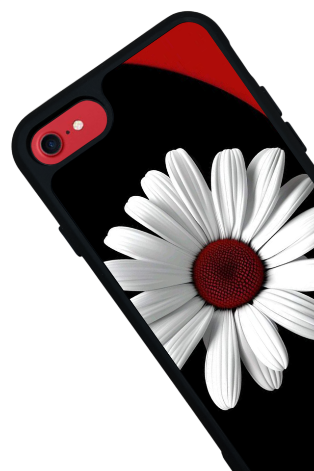 iPhone 7 Uyumlu Cicek Tasarımlı Glossy Premium Kılıf