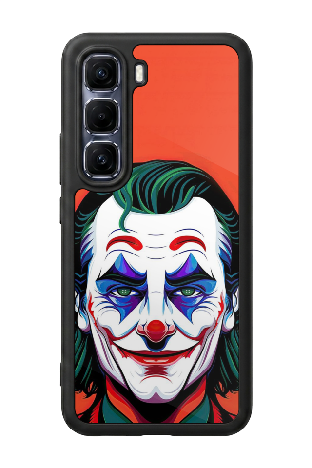 Infinix Hot 60 Pro Plus Uyumlu Joker Tasarımlı Glossy Premium Kılıf