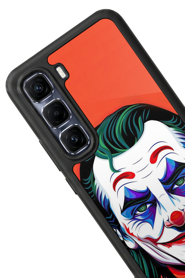 Infinix Hot 60 Pro Plus Uyumlu Joker Tasarımlı Glossy Premium Kılıf