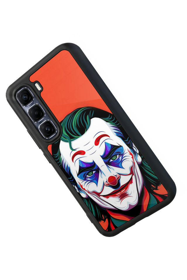 Infinix Hot 60 Pro Plus Uyumlu Joker Tasarımlı Glossy Premium Kılıf
