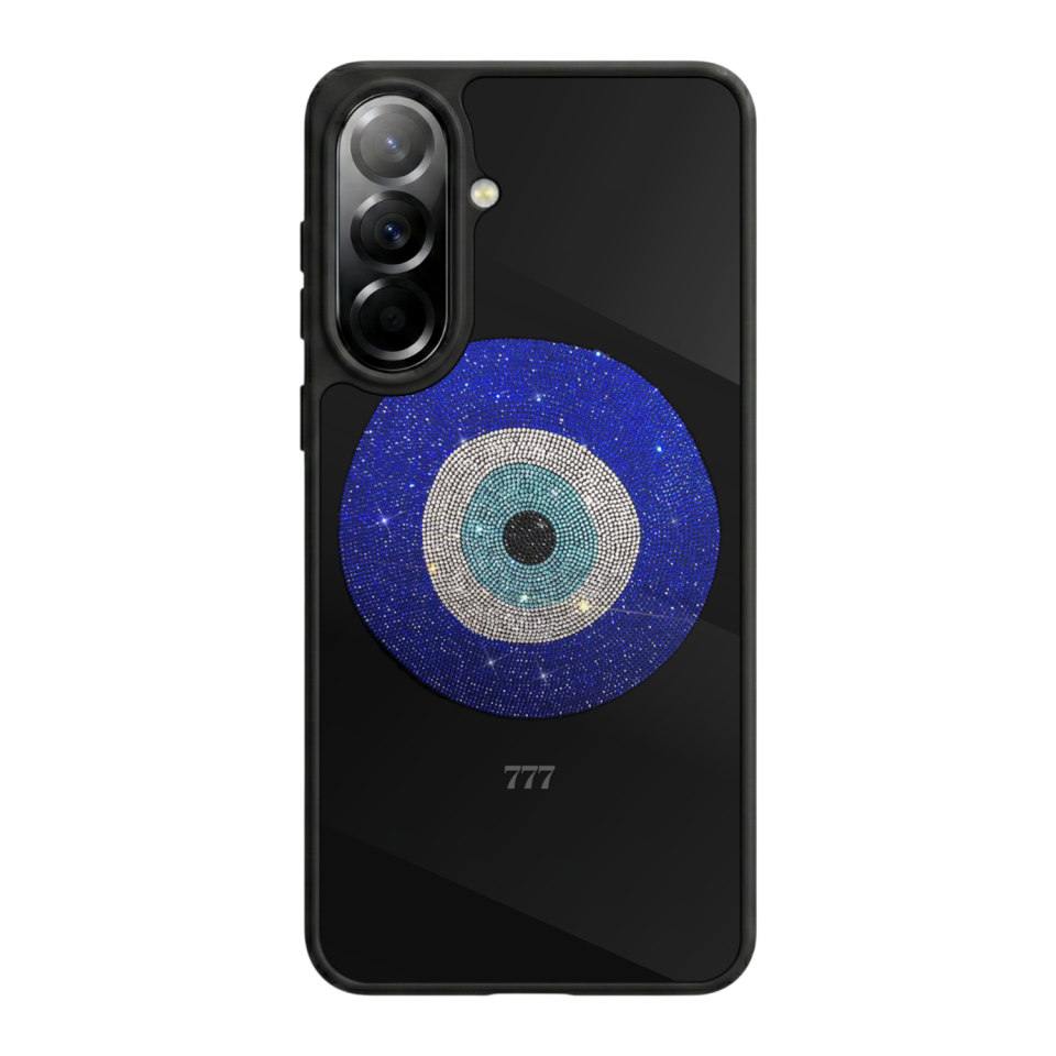 Samsung Galaxy A57 Uyumlu Nazar Tasarımlı Glossy Premium Kılıf