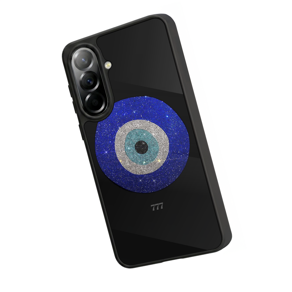 Samsung Galaxy A57 Uyumlu Nazar Tasarımlı Glossy Premium Kılıf