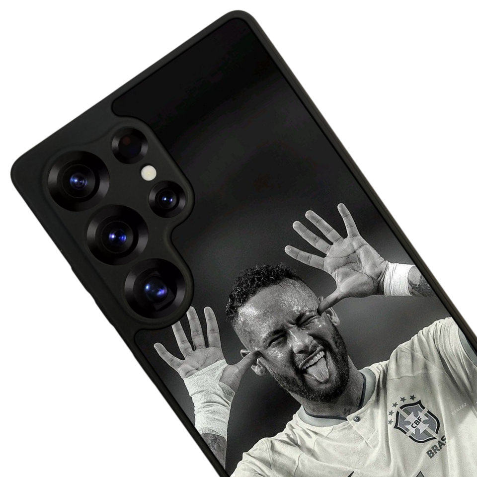 Samsung Galaxy S25 Ultra Uyumlu Neymar Tasarımlı Glossy Premium Kılıf