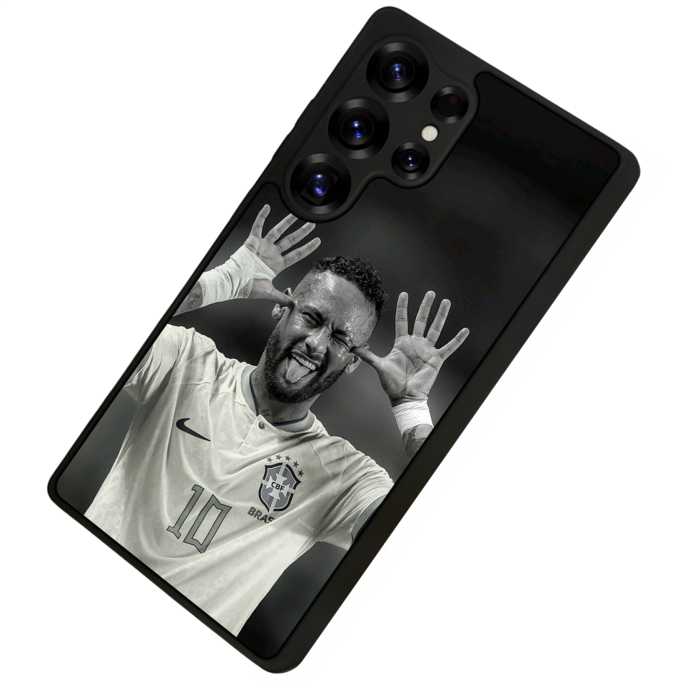 Samsung Galaxy S25 Ultra Uyumlu Neymar Tasarımlı Glossy Premium Kılıf