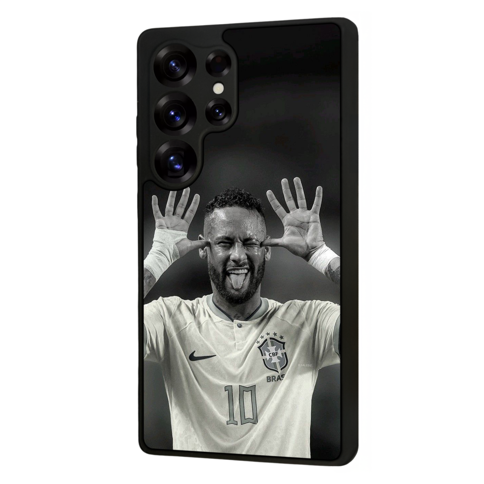 Samsung Galaxy S25 Ultra Uyumlu Neymar Tasarımlı Glossy Premium Kılıf