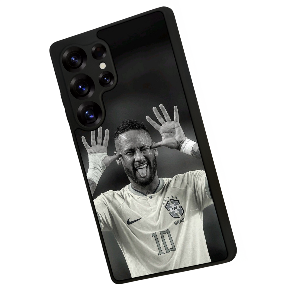 Samsung Galaxy S25 Ultra Uyumlu Neymar Tasarımlı Glossy Premium Kılıf