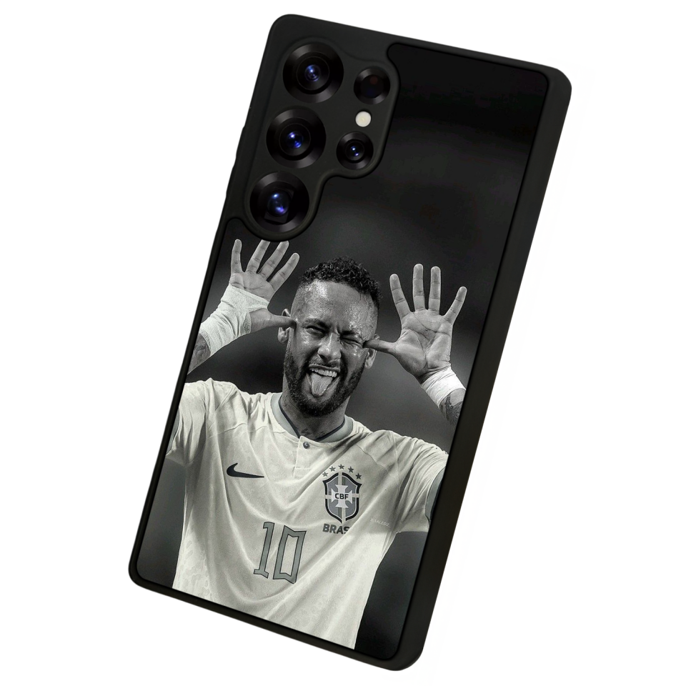 Samsung Galaxy S25 Ultra Uyumlu Neymar Tasarımlı Glossy Premium Kılıf