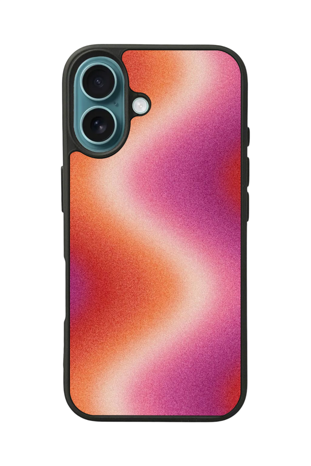 iPhone 16 Uyumlu Soft Degrade Tasarımlı Glossy Premium Kılıf