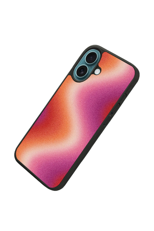 iPhone 16 Uyumlu Soft Degrade Tasarımlı Glossy Premium Kılıf