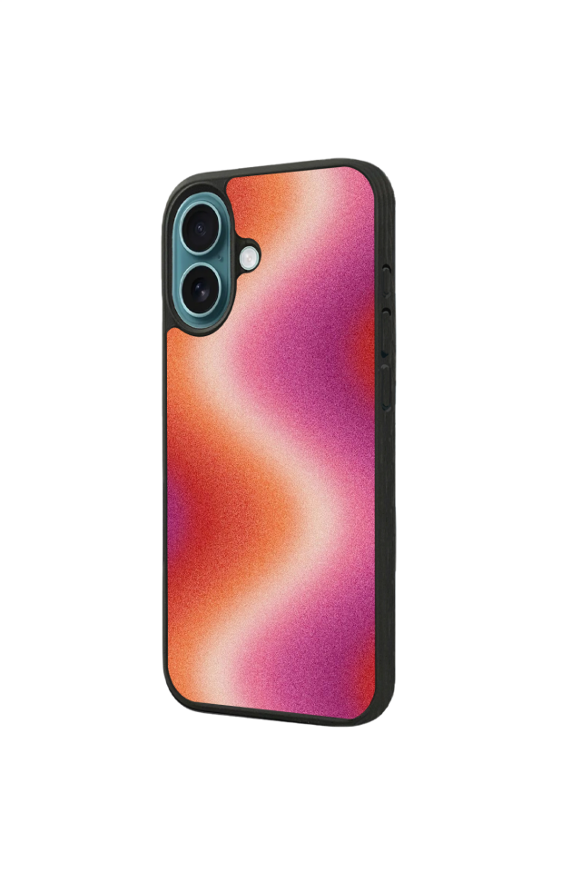 iPhone 16 Uyumlu Soft Degrade Tasarımlı Glossy Premium Kılıf