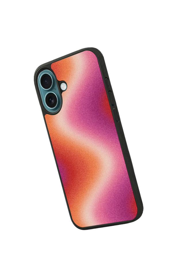 iPhone 16 Uyumlu Soft Degrade Tasarımlı Glossy Premium Kılıf